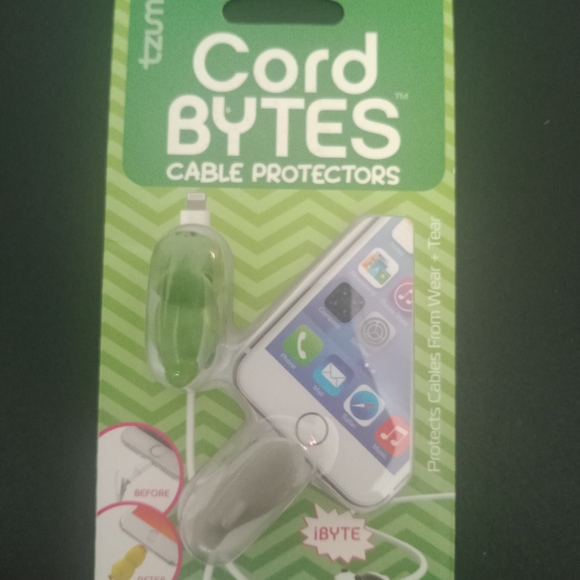 Tzumi Bytes Cable Protectors Lot of (3 Packs) - Picture 2 of 5
